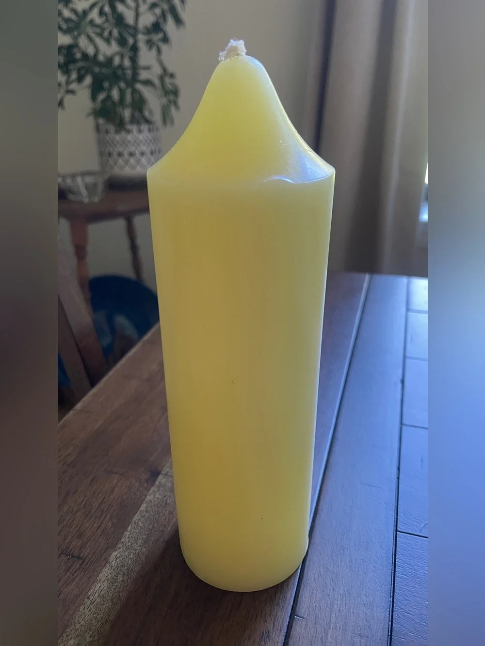 Vintage PartyLite pear 3x9 Pillar Candle NIB